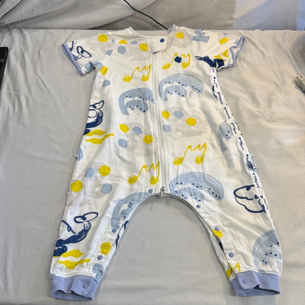 🐥 Blue Elephant Kids Pajamas Sleep Sack/sleeper